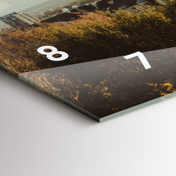 Horizontale Uhr mit motiv Kunstgalerie in Glasgow