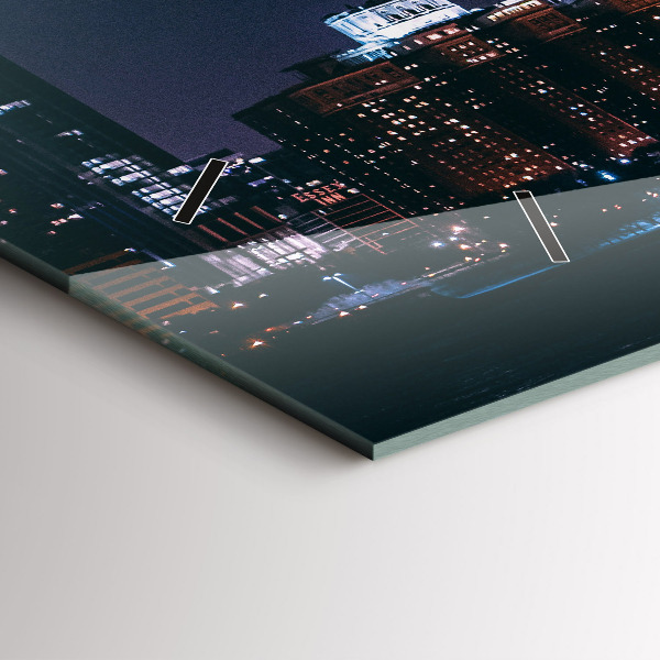 Horizontale Uhr Chicago Stadtbild