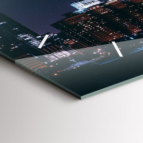 Horizontale Uhr Chicago Stadtbild