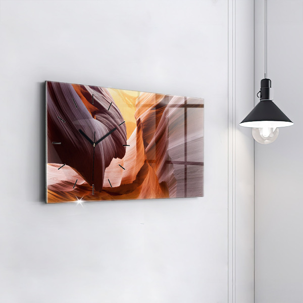 Horizontale Uhr mit motiv Antilopenschlucht