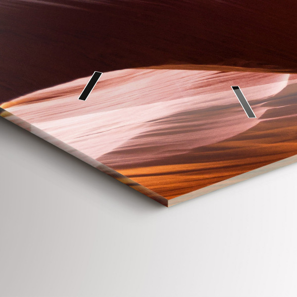 Horizontale Uhr mit motiv Antilopenschlucht