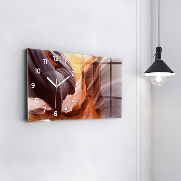 Horizontale Uhr mit motiv Antilopenschlucht