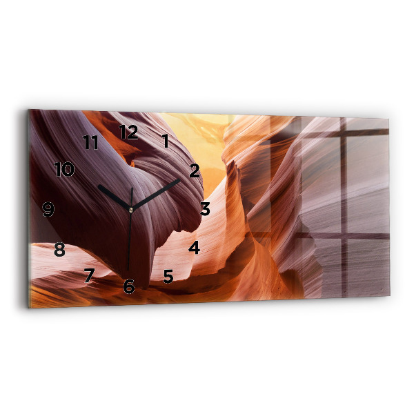 Horizontale Uhr mit motiv Antilopenschlucht