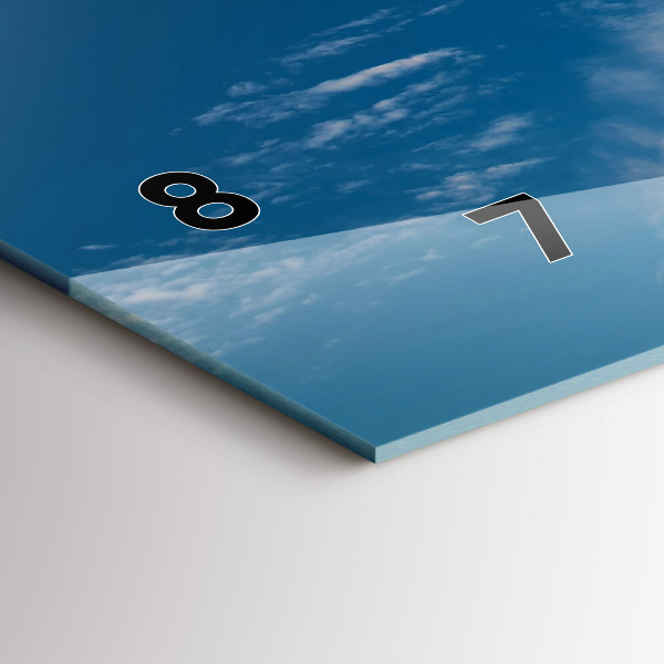 Horizontale Uhr mit motiv Freiheitsstatue New York