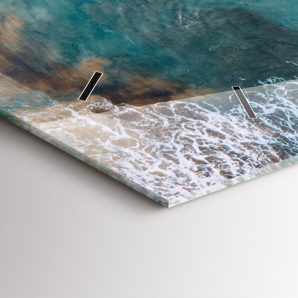 Horizontale Uhr Fjorde an der Costa Blanca