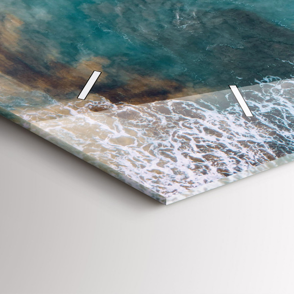 Horizontale Uhr Fjorde an der Costa Blanca