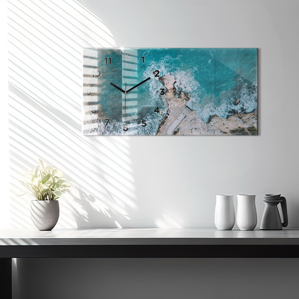 Horizontale Uhr Fjorde an der Costa Blanca