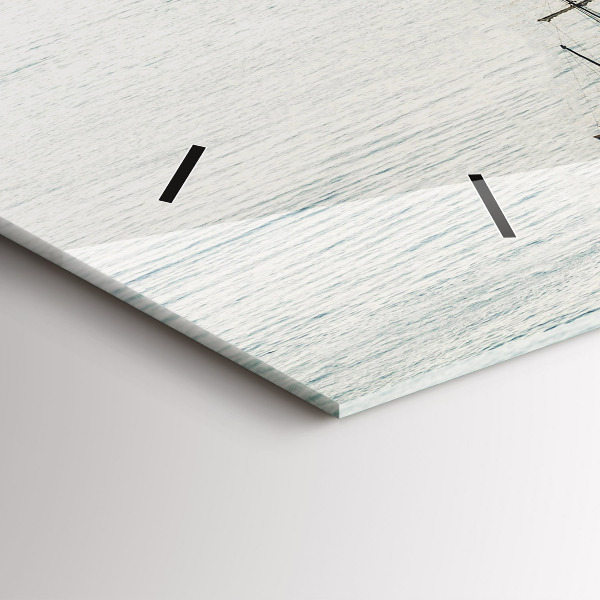 Horizontale Uhr Segelschiff in Dubrovnik