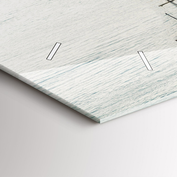 Horizontale Uhr Segelschiff in Dubrovnik