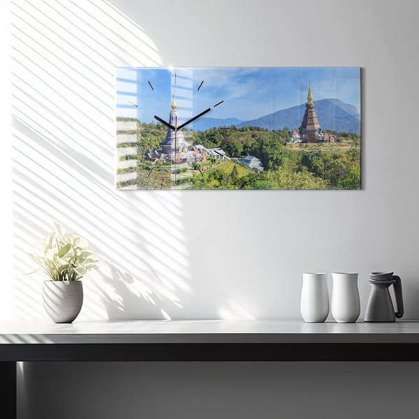 Horizontale Uhr Chiang-Mai-Nationalpark