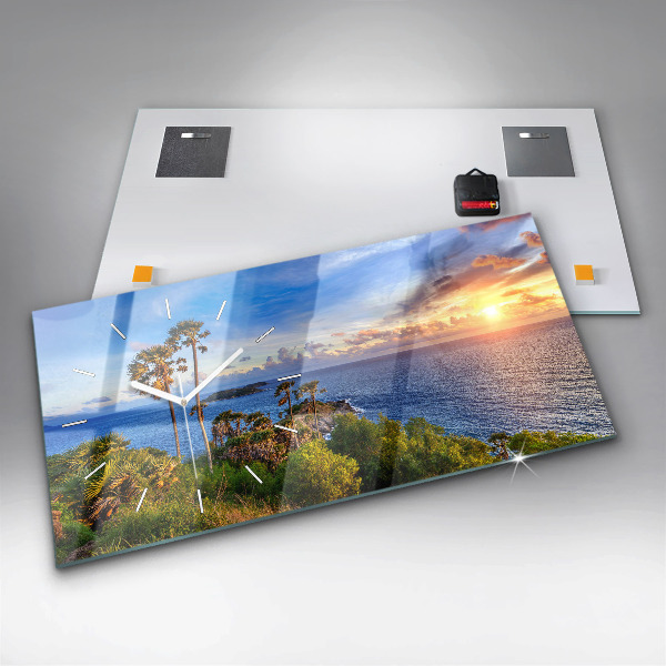 Horizontale Uhr mit motiv Phuket in Thailand