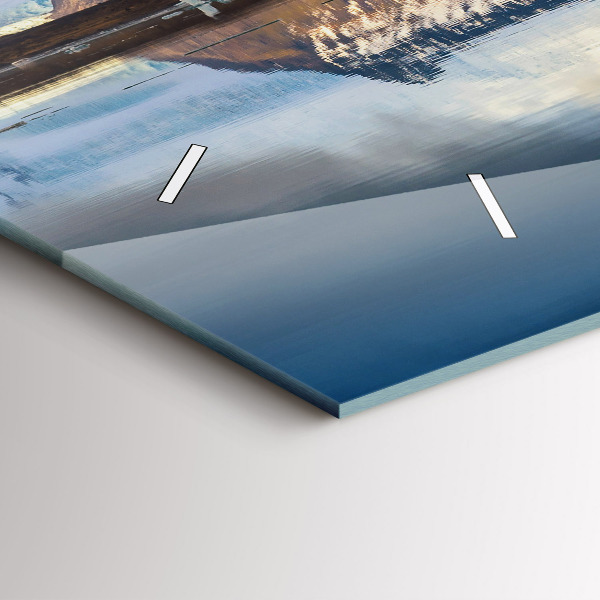 Horizontale Uhr mit motiv Jokulsarlon-See in Island