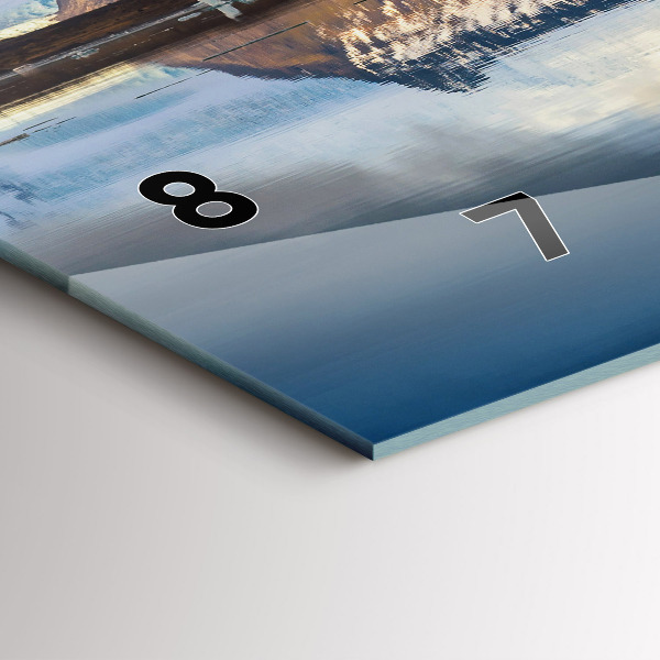 Horizontale Uhr mit motiv Jokulsarlon-See in Island