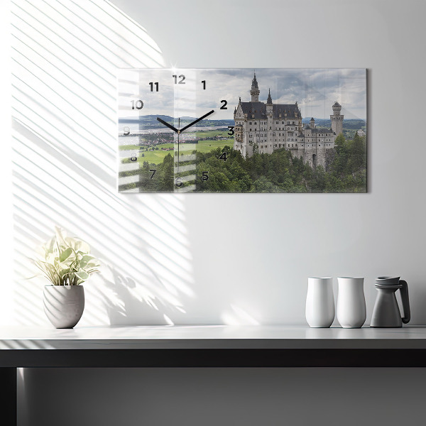 Horizontale Uhr Schloss Neuschwanstein