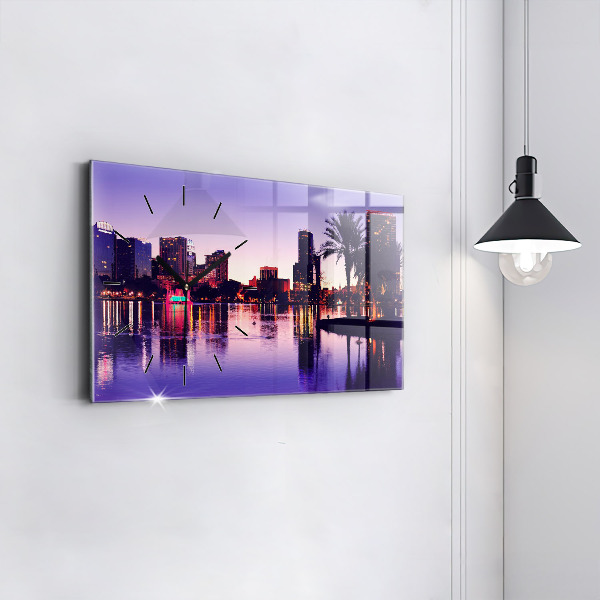 Horizontale Uhr Skyline der Stadt Orlando