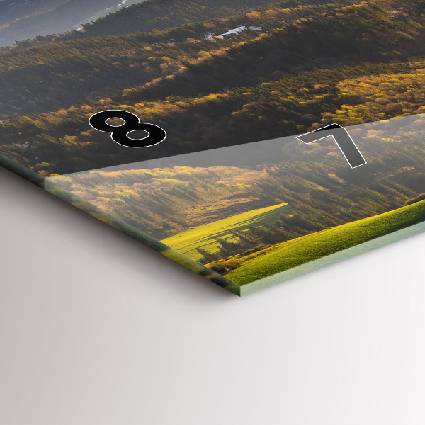 Horizontale Uhr Pieniny - Hohe Spitze