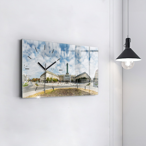 Horizontale Uhr mit motiv Panorama von Ostrava