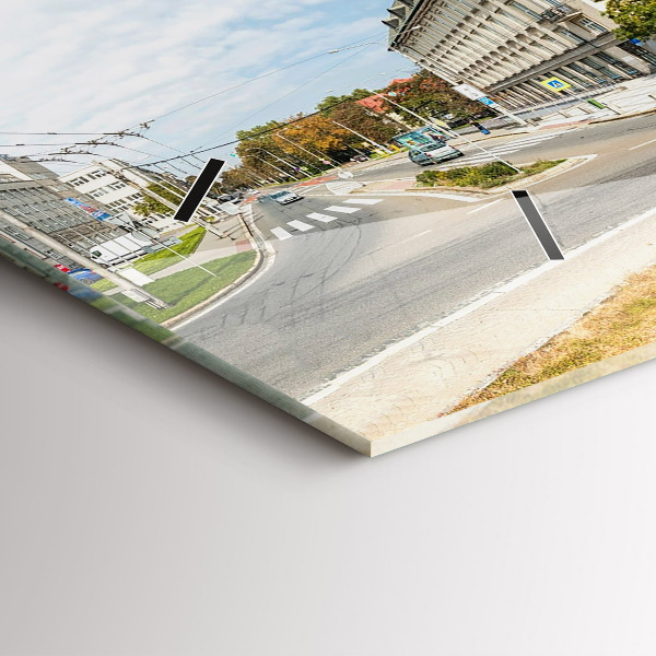 Horizontale Uhr mit motiv Panorama von Ostrava