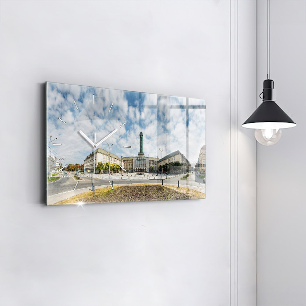 Horizontale Uhr mit motiv Panorama von Ostrava