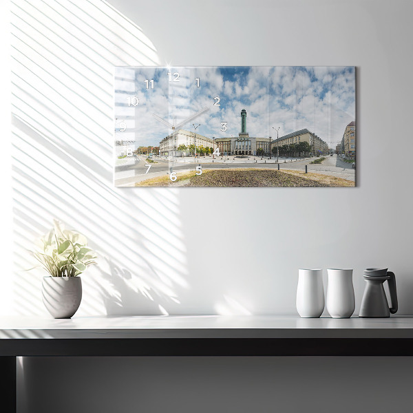 Horizontale Uhr mit motiv Panorama von Ostrava