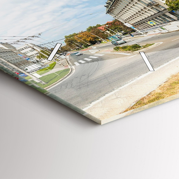 Horizontale Uhr mit motiv Panorama von Ostrava