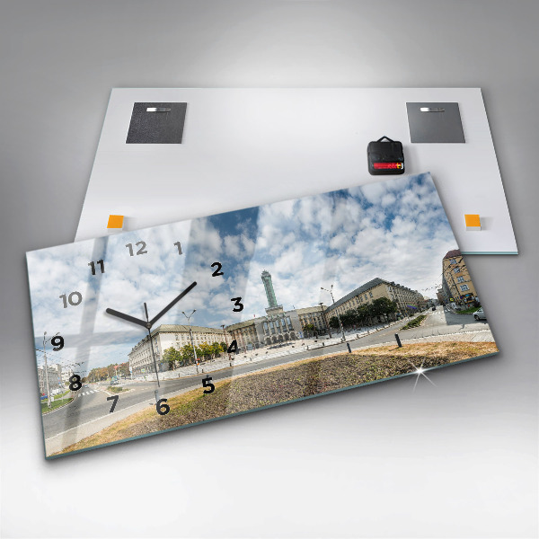 Horizontale Uhr mit motiv Panorama von Ostrava