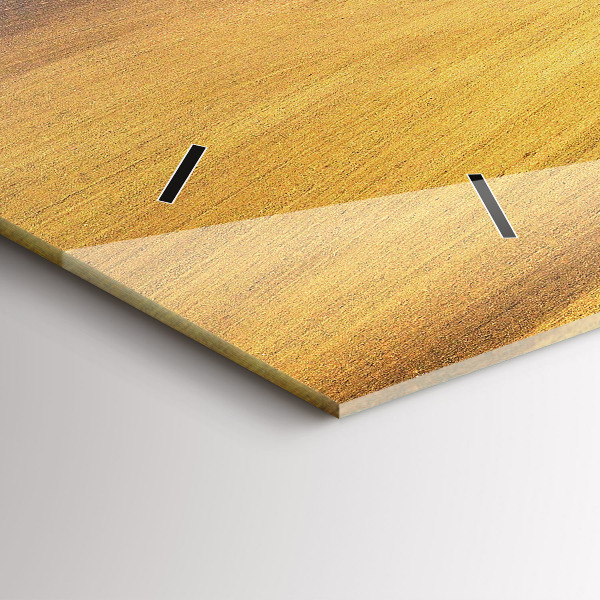 Horizontale Uhr Mähren Ländliche Landschaft