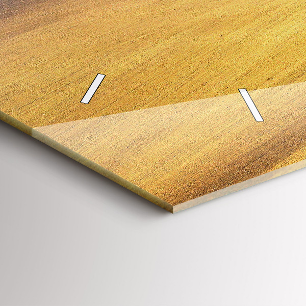 Horizontale Uhr Mähren Ländliche Landschaft