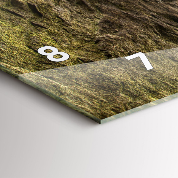 Horizontale Uhr Felsenstadt in der Tschechischen Republik