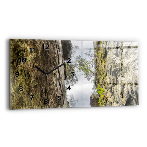 Horizontale Uhr Felsenstadt in der Tschechischen Republik