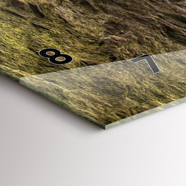 Horizontale Uhr Felsenstadt in der Tschechischen Republik