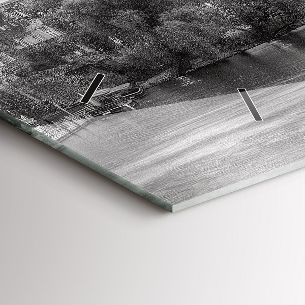 Horizontale Uhr Ansicht der Karlsbrücke Prag