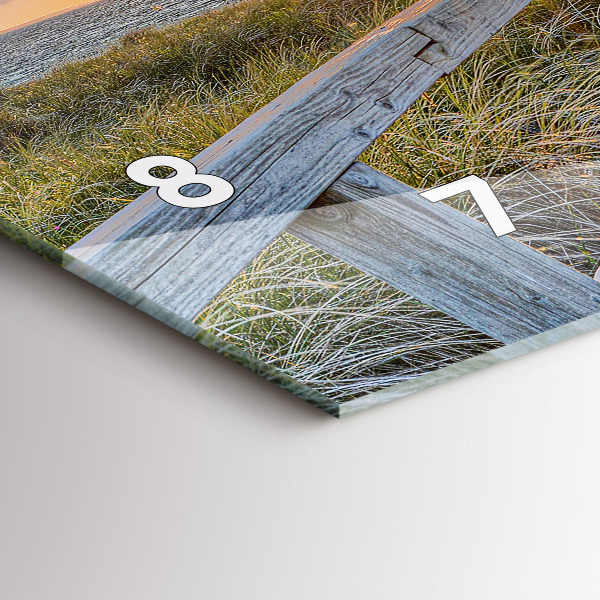 Horizontale Uhr Strandurlaub