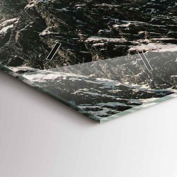 Horizontale Uhr Watzmann Berge