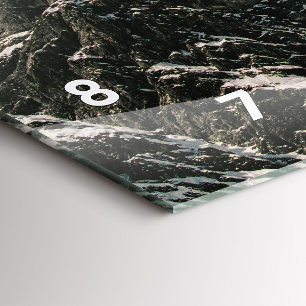 Horizontale Uhr Watzmann Berge