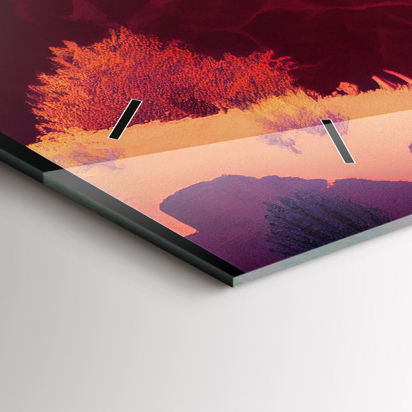 Horizontale Uhr Illustration der Wüste von Arizona