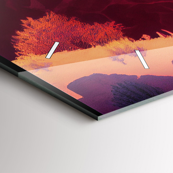 Horizontale Uhr Illustration der Wüste von Arizona