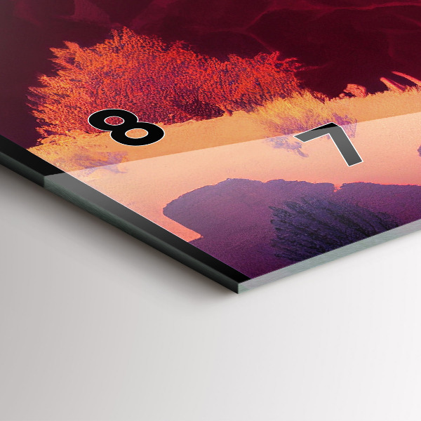 Horizontale Uhr Illustration der Wüste von Arizona