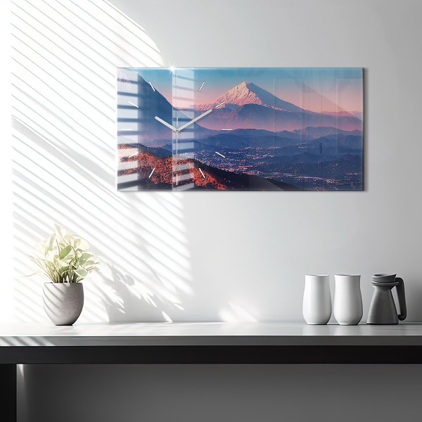 Horizontale Uhr Berge in San Antonio USA