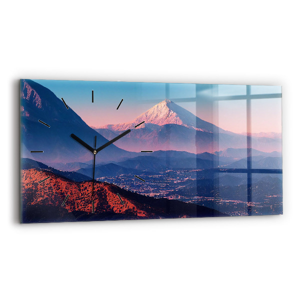 Horizontale Uhr Berge in San Antonio USA