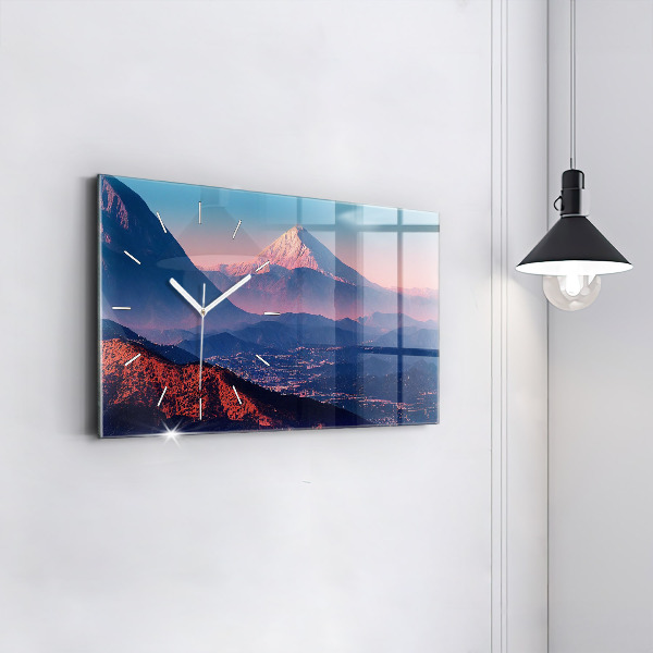 Horizontale Uhr Berge in San Antonio USA