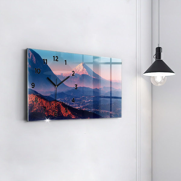 Horizontale Uhr Berge in San Antonio USA