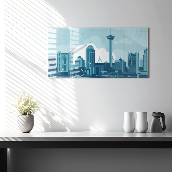 Horizontale Uhr Architektur in den USA