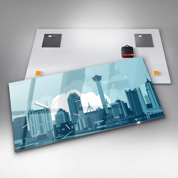 Horizontale Uhr Architektur in den USA