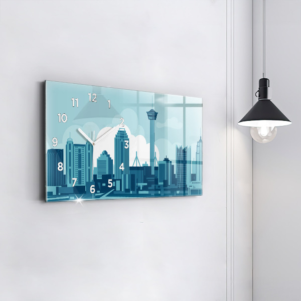 Horizontale Uhr Architektur in den USA