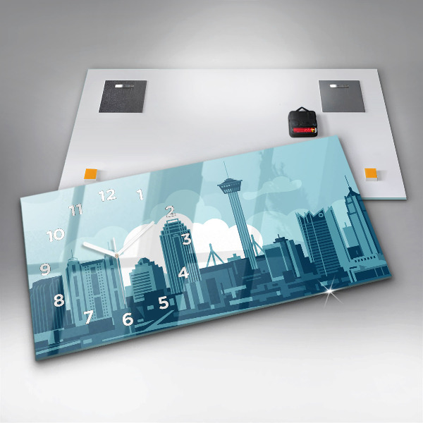 Horizontale Uhr Architektur in den USA