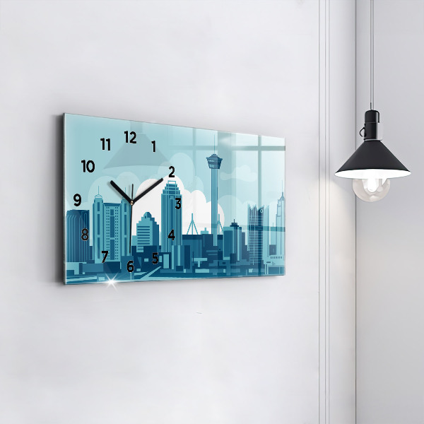 Horizontale Uhr Architektur in den USA