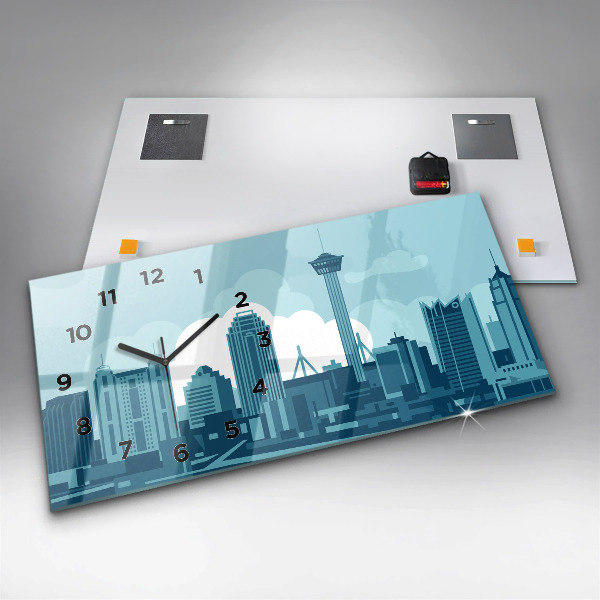 Horizontale Uhr Architektur in den USA