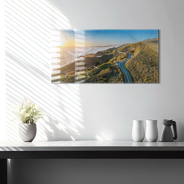 Horizontale Uhr Straße in San Francisco