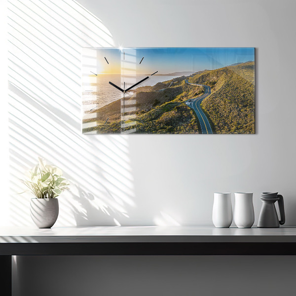 Horizontale Uhr Straße in San Francisco